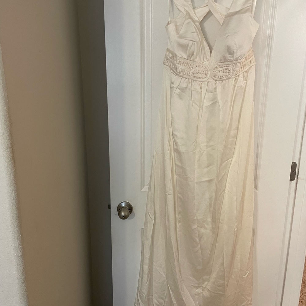 Elegant Max & Cleo bridal collection”Halter Gown